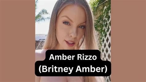 amber rizzo|(Britney Amber) Amber Rizzo Bio, Wiki, Husband, Boyfriend, .